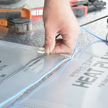Podłączenia folii ogrzewania podczerwienią